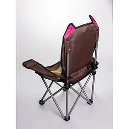 Дитяче крісло Lugi SJ-0065BR туристичне складане 34х58х65 см коричневе - мініатюра 3
