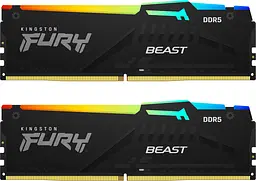 Пам'ять ПК DDR5 16GB KIT (8GBx2) 5200 FURY Beast RGB Kingston teh0024806 - мініатюра 6