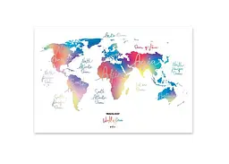 Скретч карта 1DEA.me Travel Map World of Peace No R*ssia edition (англ.) (ВР_СКУ) - мініатюра 2