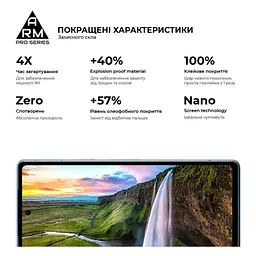 Скло захисне Armorstandart Pro Google Pixel 7a Black (ARM70852) - мініатюра 5