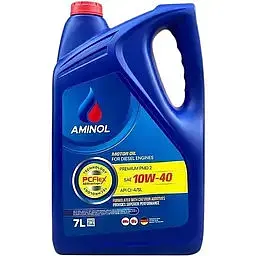 Олія моторна Aminol Premium PMD2 10W40 API:CI-4/CH-4/CF-4/CF/SL ACEA:E7 MB-228.3 MAN M3275-1 Volvo VDS-3 RLD-2, 7 л (164959)