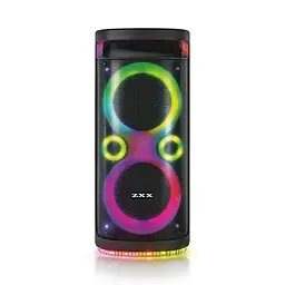Портативна Bluetooth колонка No Brand ZXX-8850 8" RGB валіза з караоке 3500 mAh 60W Black - мініатюра 2