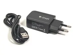 Зарядний пристрій PowerPlant W-280 USB/microUSB 220 В, 5 В, 2 A (SC230037) - мініатюра 3