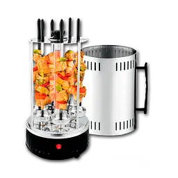Шашличниця вертикальна електрична на 6 шампурів Kebabs Machine 1000 Вт