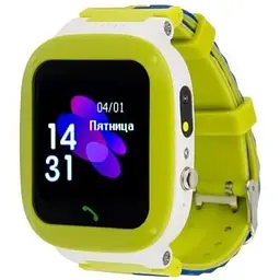 Часы для детей Amigo GO004 Splashproof Camera LED с камерой и фонариком зеленые