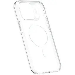 Чохол Vokamo для iPhone 15 Pro Max захисний з магнітним кільцем прозорий - мініатюра 4
