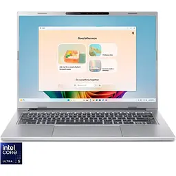 Ноутбук Acer Aspire 14 AI OLED A14-53M-54TU з процесором Intel Core Ultra 5 226V pana la 4.5GHz, 14", WUXGA, OLED, 16GB LPDDR5X RAM, 512 GB SSD, Intel® Arc™ графікою 13