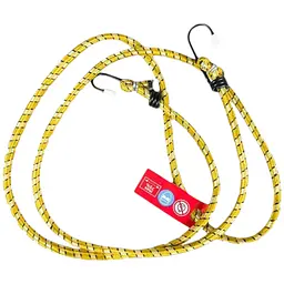 Ремінці для закріплення багажу Poputchik Elastic Strap 2 шт. x 150 см 8 мм - мініатюра 2