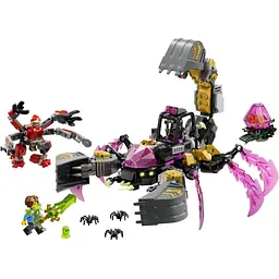 Конструктор LEGO DREAMZzz Кошмарний землекоп-скорпіон 505 деталей (71513) - мініатюра 3