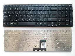 Клавіатура для ноутбуків Sony Vaio VPC-EC Series клавіатура чорна RU/US