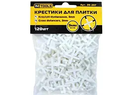 Хрестики дистанційні HT TOOLS 1мм 150шт для плитки
