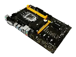 Материнська плата Biostar TB250-BTC+ V6 LGA 1151v1 (TB250-BTC+ V6) Б/В - мініатюра 2