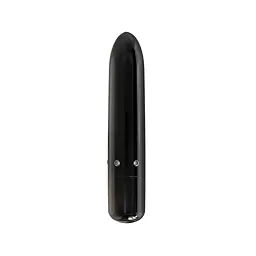 Віброкуль PowerBullet - Pretty Point Rechargeable Black, 10х1.9 см (чорний)