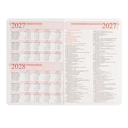 Щоденник діловий Leo Planner 2027 Flow А6 м'який зелений 352 сторінки (252791) - мініатюра 6