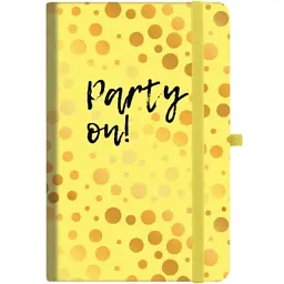 Книга записна Optima Party on А5, 128 аркушів, лінія (O20812-32)