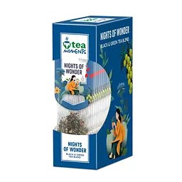 Чай Tea Moments Nights of Wonder кадді-пакет 33 г (15 шт. х 2.2 г) - мініатюра 4