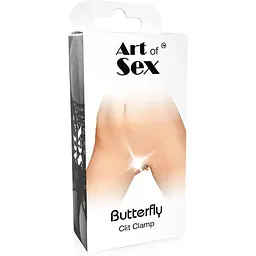 Затискач для клітора Art of Sex - Clit Clamp Butterfly - мініатюра 5