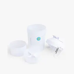 Шейкер Smart Shake Original2GO 600 мл, White - мініатюра 2