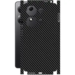 Защитная пленка StatusSKIN для Xiaomi Redmi Note 13 Pro 4G Корпус Винил Карбон черный