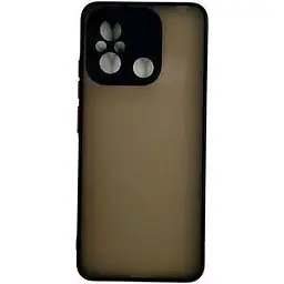 Чохол-накладка TOTO MIC Matte Color Case Xiaomi Redmi 12C Black