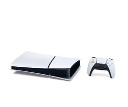 Ігрова консоль Sony PlayStation 5 Slim Digital Edition + Пристрій для дистанційної гри Sony PlayStation Portal White - мініатюра 3