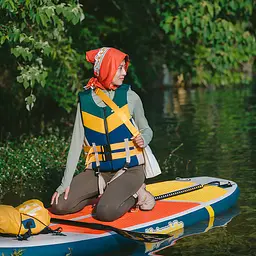 Рушник швидковисихаючий Naturehike CNK2300SS011 100х30 см помаранчевий - мініатюра 3