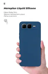 Чехол ArmorStandart ICON для Infinix Smart 10 Plus 4G Camera cover Dark Blue (ARM87952) - мініатюра 7