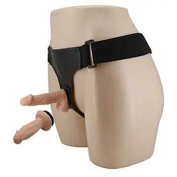 Страпон - Baile Jessica Strap On Super Belt Strap On Set - мініатюра 2