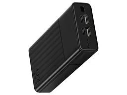 Зовнішній акумулятор (Power Bank) YENKEE YPB 2021 20000 mAh 10W Black - мініатюра 2