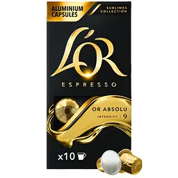 Кава у капсулах Nespresso L'OR Espresso Or Absolu 10 шт