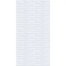 Самоклеюча 3D панель Sticker Wall біла кладка 3080х700х5мм SW-00001759