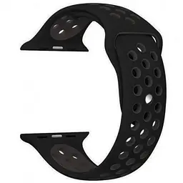 Ремінець Apple Watch Nike Sport 42/44/45/46/49 mm Grey+Чорний (26)