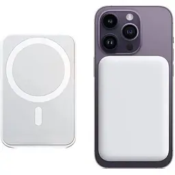 Зовнішній акумулятор Foxconn Magsafe Battery Pack 5000 mAh Wireless Portable Charger для iPhone - мініатюра 2