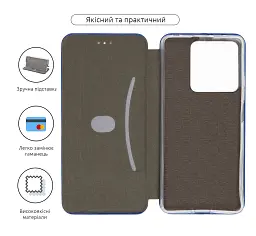 Чохол-книжка ArmorStandart G-Case для Xiaomi Redmi Note 13 5G Blue - мініатюра 3
