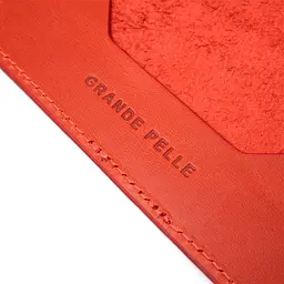 Яскрава шкіряна обкладинка на паспорт Grande Pelle 11483 червоний - мініатюра 6