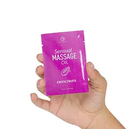 Масажна олійка Exotic Fruits Massage Oil Secret Play 10 мл - мініатюра 2