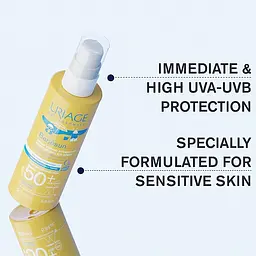 Зволожуючий сонцезахисний спрей для дітей Uriage Bariésun SPF50+ 200 мл - мініатюра 6