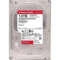 Жорсткий диск 3.5` WD Red Plus NAS 10TB SATA 512MB (WD100EFGX) - мініатюра 3