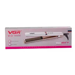 Професійна плойка VGR Hair Straightener для випрямлення волосся з керамічним покриттям - мініатюра 10