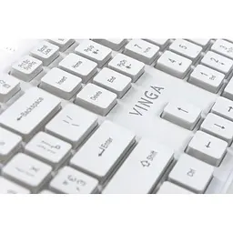 Клавіатура Vinga KB410 White (KB410 White) - мініатюра 5
