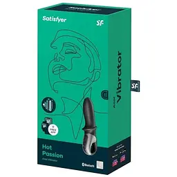 Анальний смарт-вібратор із підігрівом Satisfyer Hot Passion - мініатюра 3