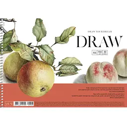 Альбом Muse Drawing на спіралі A4 30 аркушів в асортименті (PB-SC-030-306) - мініатюра 3