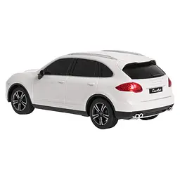 Машинка на управлінні 1:24 Porsche Cayenne Turbo білий RASTAR - мініатюра 3