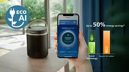 Термовентилятор Philips Series 3000 темно-сірий (CX3120/01) - мініатюра 11