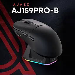 Миша Ajazz AJ159PRO Black 8K Charging Dock (AJ159-PRO-B) - мініатюра 4