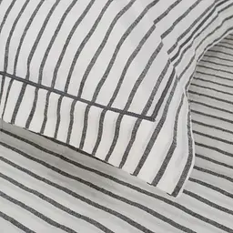 Наволочки Lotus Home - Timeless антрацит 50x70+5 (2 од) - мініатюра 2