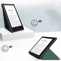 Обкладинка Ultra Slim Origami BeCover для Amazon Kindle Paperwhite 11th Gen. 2021 Dark Green (707220) - мініатюра 3