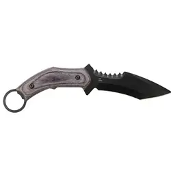 Ніж із фіксованим клинком SOG Phantom Edge 4.75 Чорний-Сірий - мініатюра 2