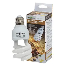 Люмінесцентна лампа Repti-Zoo Desert Lamp 10.0 UVB 15W для пустельних та тропічних рептилій (CT1015) - мініатюра 1