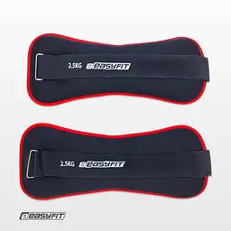 Обтяжувачі EasyFit Comfort 2,5 кг для ніг та рук з металом (пара) - мініатюра 11